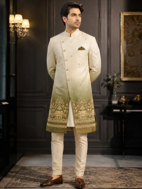 Angrakha jodhpuri achkan